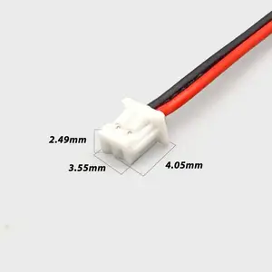 Jst 1.25Mm 2 Pin Mannelijke En Vrouwelijke Connectordraad