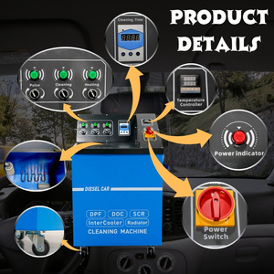 ANBORoad BZDQ-A11-05 Machine de <span class=keywords><strong>nettoyage</strong></span> professionnelle de filtre à particules diesel (FAP) pour atelier de réparation automobile, 220V, en métal durable - Product Image 5