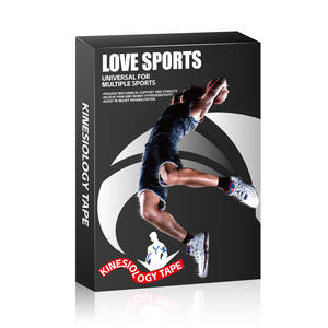 Bande de kinésiologie sportive genouillères prédécoupées bande musculaire du genou équipement de basket-ball de protection <span class=keywords><strong>bandage</strong></span> de soutien élastique de protection - Product Image 4