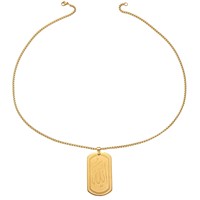 Colgante de Acero Inoxidable con Diseño Islámico Árabe Musulmán, Alá, Ayatul Kursi, Corán, Joyería de Moda, Collares, Venta al por Mayor, Regalo de Eid