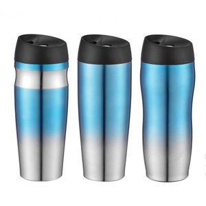 Double Stainless Steel Button Cover High Quality Vacuum Insulation Coffee Cup Car Cup - Product Image 5