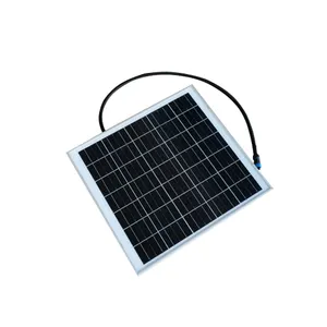 Modern kamp özel küçük boyutu Mini GÜNEŞ PANELI 100W 6V 12V 18V 30W 40W 50W 120W 130W paneli güneş açık ev için