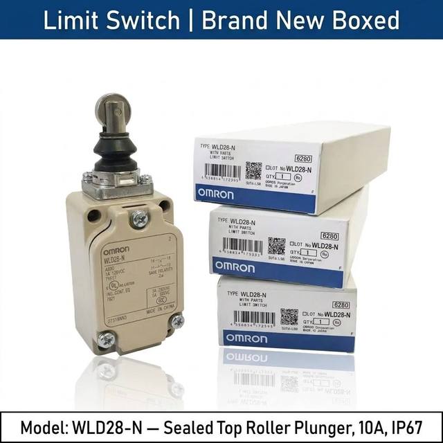 Original Omrons Limit Switch WLD18-N WLD28-N WLD2-N WLD-Q WLNJ-Q WLD2-Q WLCA2-8-N WLCA2 WITH PARTS WLCA12-LD-N WLCA WLD2