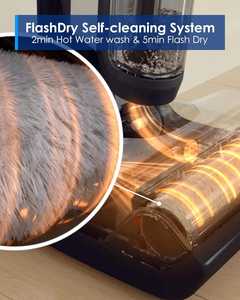 Excellent aspirateur-balai sans fil intelligent <span class=keywords><strong>Tineco</strong></span> Floor ONE, nettoyage humide et sec, écran numérique, longue durée de fonctionnement, poils d'animaux, désordre, design peu encombrant - Product Image 3