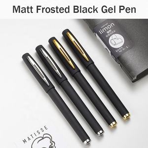 ปากกาเจลพลาสติกพิมพ์โลโก้ ของขวัญส่งเสริมการขาย เขียนลื่น 0.5 มม. สีดำ สำหรับโฆษณา ปากกาเจลแบบกำหนดเอง - Product Image 3