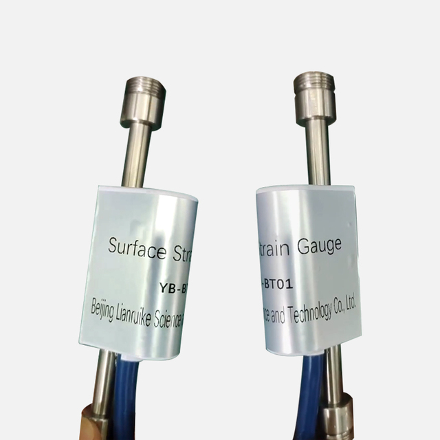 Vibrating Wire Surface-Mount Strain Gauge - High-Precision Sensor for Steel Structure Deformation Monitoring