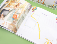 Album souvenir bébé personnalisé en PP gaufré 2026 avec logo sur mesure – Reliure spirale rigide pour les moments mémorables de bébé