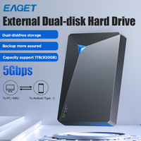 EAGET G20Pro-4 Disque Dur Externe Portable 1 To avec Boîtier en Plastique pour Serveur et Ordinateur Portable/de Bureau - Vente en Gros