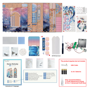 Tonecheer Solo Venta al por Mayor: Kit DIY de Esquina de Lectura LED Giratoria con Melodía Profunda para Mayoristas y Reclutamiento de Agentes Regionales - Product Image 5