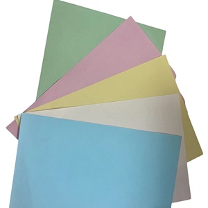 Papier autocopiant NCR bleu en pâte de bois vierge pour factures, compatible impression offset, formats personnalisés, emballage en rames/rouleaux - Product Image 3