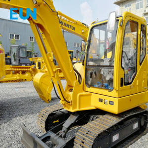 China Shantoe SE60-10W Mini Hydraulische Graafmachine Shantoe Korte Draaicirkel Kleine Rupsbandgraafmachine - Product Image 1