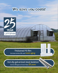 温室用金属フレーム野菜栽培用ポータブル農業用農業用グリーンハウスフルセット - Product Image 4