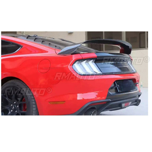 Aileron de coffre arrière en fibre de carbone véritable pour Ford Mustang GT350 2015-2017, kit carrosserie, accessoires auto - Product Image 3