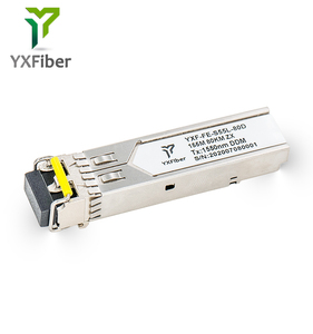 Sfp <span class=keywords><strong>155M</strong></span> 80km 1550nm Dual LC DDM duy nhất chế độ sợi quang Module thu phát 100base-zx <span class=keywords><strong>Ethernet</strong></span> tương thích nhà máy bán buôn - Product Image 2