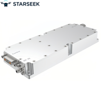 Module amplificateur RF GaN à large bande STARSEEK 100W 30-512MHz Alimentation +28V Protection intégrée contre la surchauffe Contre les drones 50dBm