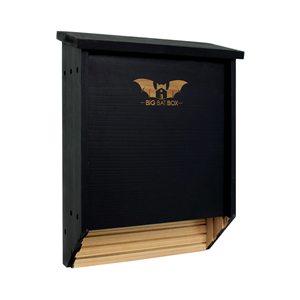 Boîte à chauve-souris en bois, Kit de maison à chauve-souris en bois pratique pour les chauves-souris, abri et terre, boîte à chauve-souris en bois plus facile à installer - Product Image 1