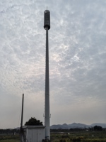 Tour d'antenne Wi-Fi fiable, galvanisée à chaud, hauteur de 5 à 200 m
