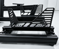 Offre Spéciale : Cockpit de Simulation de Course Inclinable en Aluminium 4080 (sans siège) pour Passionnés de Jeux de Simulation de Course PS5