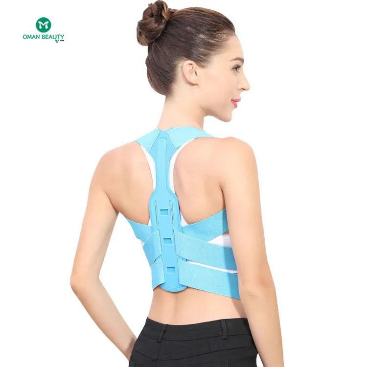 Postura cinturón de soporte lumbar directamente postura de la espalda hombro soporte