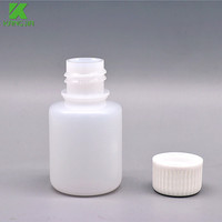 Bouteille ronde en HDPE de 30 ml avec col étroit pour kits ELISA et réactifs