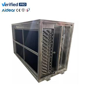 Aidear 2024 Meilleure vente échangeur de chaleur à ailettes ondulées en tube d'aluminium haute efficacité CVC/pièce de système de refroidissement - Product Image 1