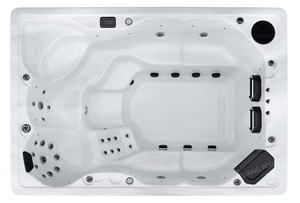 Popular Jacuzzi Atlantic 11 Swim <span class=keywords><strong>Spa</strong></span> con Jacuzzi Gecko o Balboa, Jacuzzi con Hidromasaje, Diseño Moderno, Piscina Infinita con Sistema LED - Product Image 2