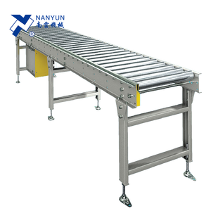 Convoyeur à bande droite rétractable flexible personnalisé NY-866A en PVC, PU, caoutchouc pour la livraison de boissons, ligne de flux automatisée - Product Image 4
