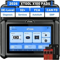 Escáner de Diagnóstico de Control de ECU Bidireccional XTOOL X100 Pad S, Programador de Llaves OBD2 con 23 Funciones, Actualización del X100 Pad Plus