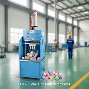 FRS-2 Manual Bath Bomb Press with Multiple Molds Easy To Operate Pneumatic Power Source for Small Batch Production - Product Image 4