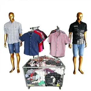 Ebay二手二手男士混装衬衫-短款超级大包轻略转售花式二手衣服出售