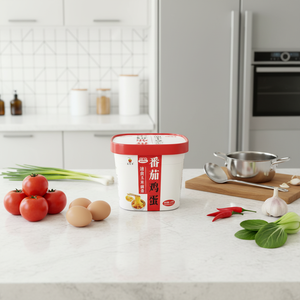 Fideos Instantáneos Clásicos Chinos con Tomate y Huevo, Sabor Tradicional Casero, <span class=keywords><strong>Comida</strong></span> Rápida y Práctica - Product Image 1