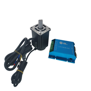 Nam châm vĩnh cửu điều khiển động cơ 48 Volt 25A 1kw <span class=keywords><strong>DC</strong></span> servo <span class=keywords><strong>Motor</strong></span> Set - Product Image 2