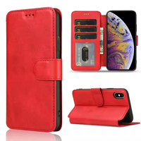 Sarung ponsel kulit Samsung S24, dompet kulit pelindung kartu