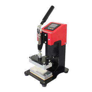 Manual Garment Heat Press Machine for T-shirt Bag Phone Case Puzzle Glass Rock Photo Heat Transfer Sublimation Printing - Product Image 1