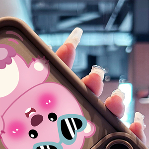 เคสโทรศัพท์ซิลิโคนลายการ์ตูนน่ารักแบบมีห่วง  รองรับการสั่งทำโลโก้<span class=keywords><strong>รูป</strong></span>ภาพส่วนตัว สำหรับ Samsung Xiaomi iPhone 16 15 14 13 12 <span class=keywords><strong>11</strong></span> Pro Max - Product Image 6