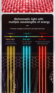 Pemijat pengencang wajah leher, perangkat penguat usia, pemijat dan pengencang wajah Leher untuk menghilangkan keriput - Product Image 4
