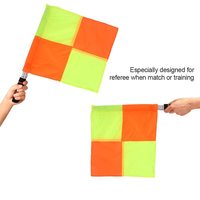 Drapeau d'arbitre de football professionnel, signalisation manuelle, best-seller, économique