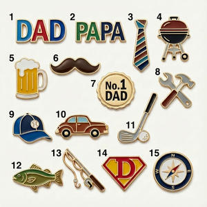 Nuevo Kit DIY de Collar de Cristal Abierto y Cerrado, Diseño Hueco con Función de Apertura, Joyería de Cobre Colorida para el Día del Padre, DAD - Product Image 3