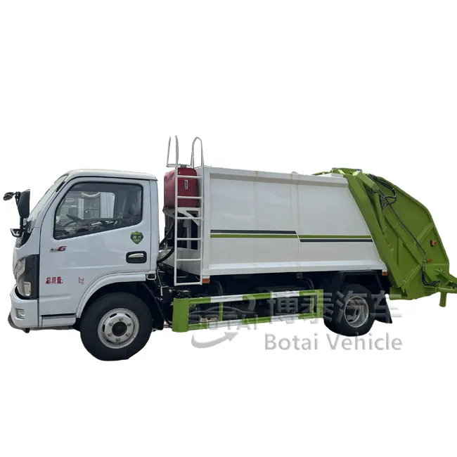 Factory Price Four-wheel Electric Garbage Pickup Truck New Energy Electric Hydraulic Arm Collector Garbage Truck for Sale