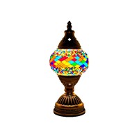 Lampe de table vintage romantique Turkiye en édition limitée, petite lampe de table pour chambre à coucher, bureau, café, restaurant, hôtel, B&B, lampe de table décorative