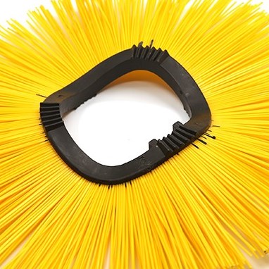 Plastic Road Sweeping Brush Environmentally Friendly For Bobcat Machine
