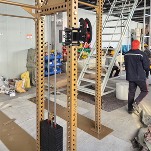 Sistema de Poleas Ajustable para Gimnasio Comercial, Máquina de Poleas para Musculación, Rack de Gimnasio, Sistema de Poleas de Cable Montado en <span class=keywords><strong>Pared</strong></span> - Product Image 2