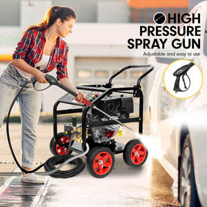 Chariot chariot 3600psi haute pression <span class=keywords><strong>Jet</strong></span> pompe à essence nettoyage des sols extérieurs et Machine à laver pour le lavage des carreaux de construction de chaussées - Product Image 3