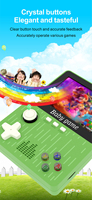 Console de jeu portable avec écran de 3,5 pouces, console de jeu vidéo intégrée avec plus de 1000 jeux d'arcade rétro, prise en charge de la sortie AV pour SFC