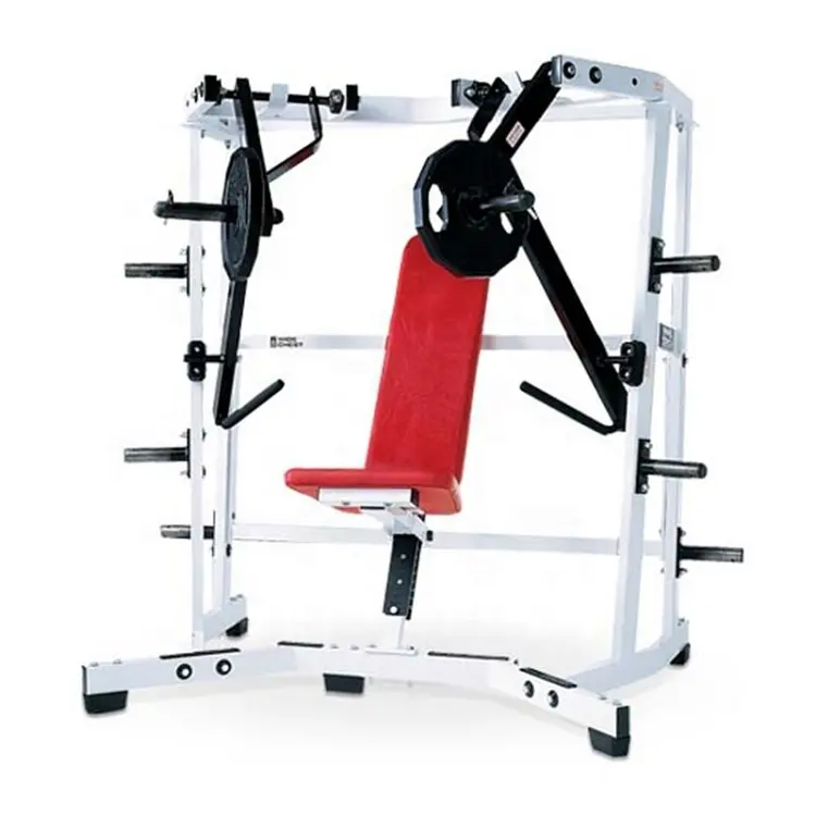 Zware Apparaat Fitness Machine Gym Apparatuur Plaat Geladen Laterale Breed Borst