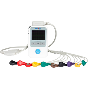 ECGMAC Moniteur Holter sans fil personnalisé Enregistrement 24/48 heures avec logiciel Enregistreur Holter H12B-plus - Product Image 4