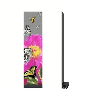 Écran LED flexible en film holographique transparent pour la publicité en vitrine de centre commercial, prend en charge le texte et l'animation - Product Image 1
