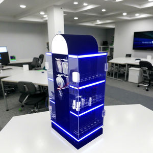 Vitrina de acrílico giratoria para accesorios de teléfono móvil, encimera de Perspex, accesorios para teléfono móvil, vitrina para tienda, 360 - Product Image 6