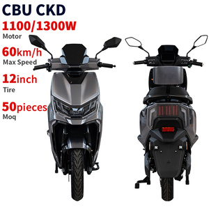 CKD SKD 12 Pollici <span class=keywords><strong>la</strong></span> Migliore <span class=keywords><strong>Moto</strong></span> Elettrica 1100/1300W, Velocità Massima 60km/h, Ciclomotore Elettrico con Pedali e Batteria - Product Image 1