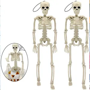 DAMAI Schlussverkauf Halloween menschliches Skelett Dekorationen Partyzubehör Halloween individuelle Haunted House-Requisiten